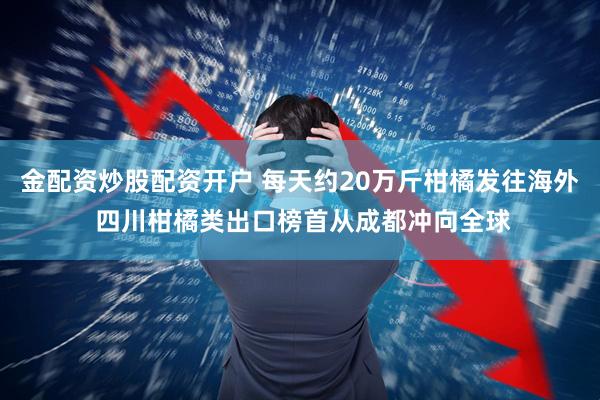 金配资炒股配资开户 每天约20万斤柑橘发往海外 四川柑橘类出口榜首从成都冲向全球